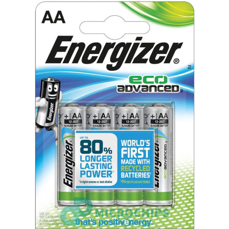 Батарейка Energizer ECO Advanced LR6/AA 4BP