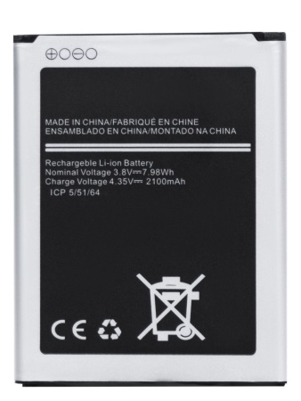 Аккумулятор Amperin EB-L1G6LLU для Samsung Galaxy S3 (i9300), 3.8В 2100мАч