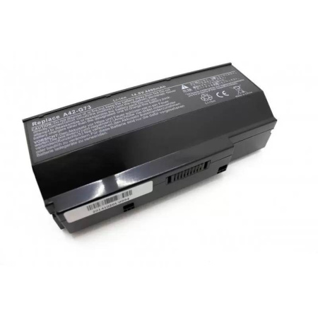 Аккумулятор (батарея) для ноутбука Asus G53, G53JW, G53SW, G53SX, G73, G73JH, G73JW, G73SW, VX7, 4400mAh, 14.8B, черный