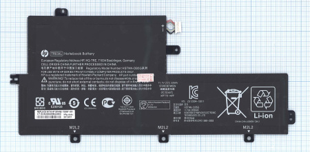 Аккумулятор (батарея) TR03XL для ноутбука HP Split X2 13-G110DX, 2973mAh, 11.1V (оригинал)
