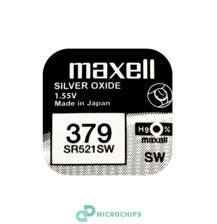 Батарейка Maxell SR521SW (379)