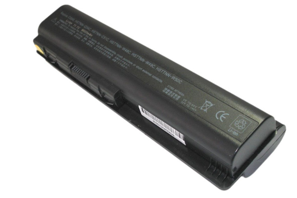 Аккумулятор (батарея) для ноутбука HP Pavilion DV4, Compaq CQ40, CQ45 (HSTNN-CB72), 10.8V, 7800mAh, черный (OEM)
