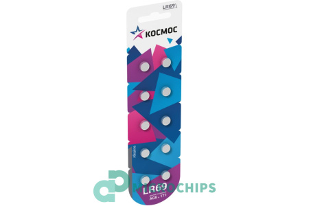 Батарейка Космос AG6/LR921 10BP