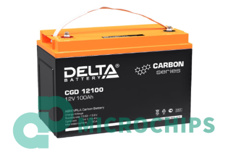 Аккумулятор Delta CGD 12100 (AGM, 100Ah)