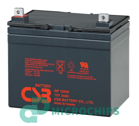 Купить Аккумулятор CSB GP12340 (AGM, 34Ah) Аккумулятор CSB GP12340 (AGM, 34Ah)