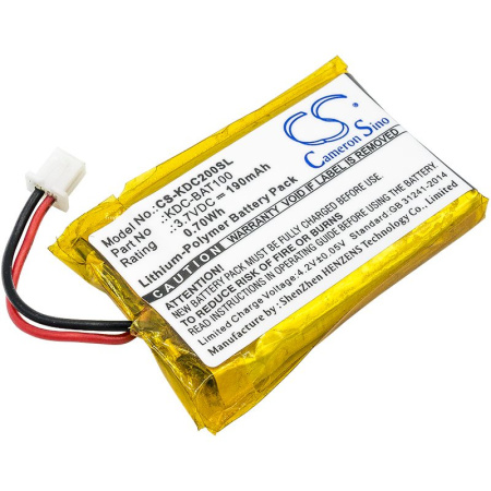 Аккумулятор для Koamtac KDC-100, KDC-200 (KDC-BAT100) 190mah