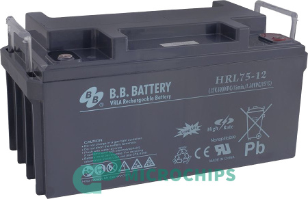 Аккумулятор B.B. Battery HRL 75-12 (AGM, 73Ah)