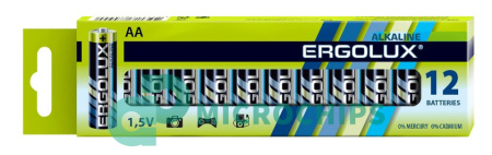 Купить Батарейка Ergolux Alkaline LR6/AA 12BP Батарейка Ergolux Alkaline LR6/AA 12BP