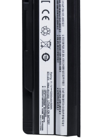 Аккумулятор (батарея) для ноутбука MSI FX400, FX600 (BTY-S14), 11.1V, 5200mAh, черный (OEM)