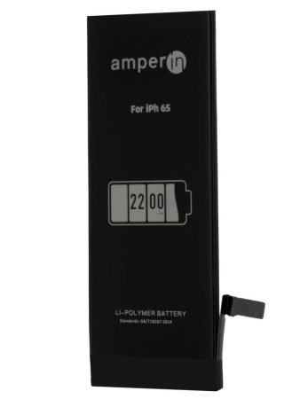 Аккумулятор Amperin для Apple iPhone 6S, 3.8В, 2200мАч