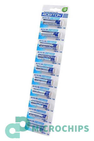 Батарейка Robiton Alkaline Standard LR6/AA 10BP