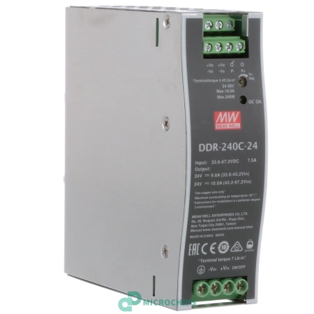 DC-DC преобразователь Mean Well DDR-240C-24