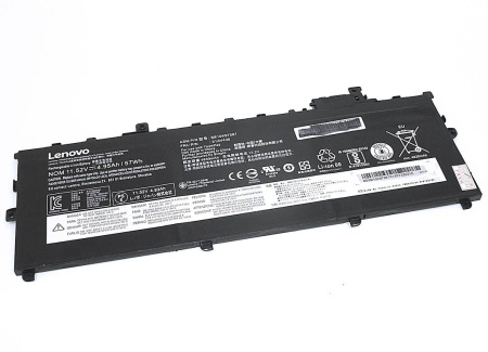 Аккумулятор (батарея) 01AV430 для ноутбука Lenovo ThinkPad X1 Carbon Gen 5 11.52B, 4950mAh, 57Vтч (оригинал)