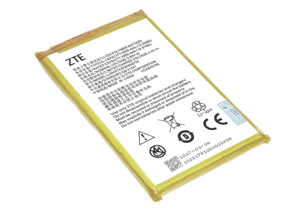Аккумулятор Li3949T44P8h945754 для ZTE Blade A2 Plus, 3.85В 4900мАч