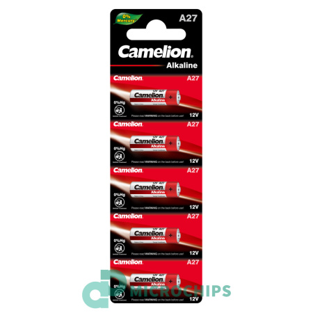Батарейка Camelion Plus Alkaline А27 5BP