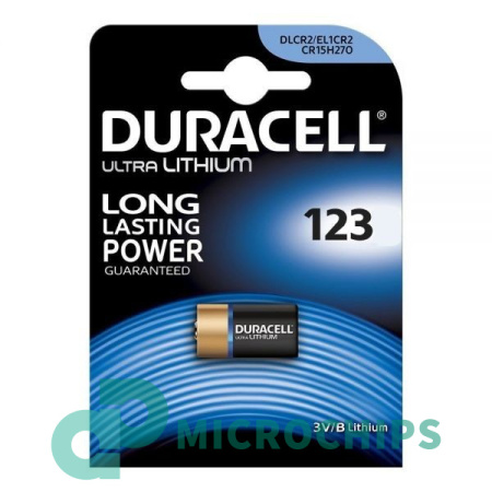 Батарейка Duracell High Power Lithium CR123A 1BP