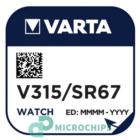Батарейка Varta SR67 (V315)
