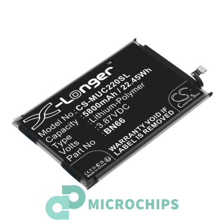 Аккумулятор для Poco C40 (BN66) 5800mAh