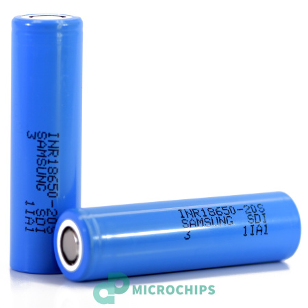 Аккумулятор Samsung INR18650-20S (Li-ion, 2000mAh, 3.6V)