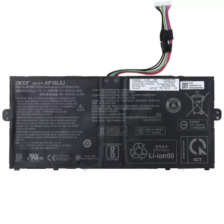 Аккумулятор (батарея) для ноутбука Acer Swift 5 SF514-52, SF514-53, Spin 1 sp111-33, 4570mAh, 7.7V, (оригинал)