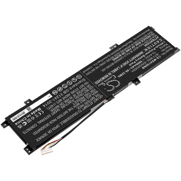 Аккумулятор для MSI Alpha 15 серии (BTY-M55) 5800mah
