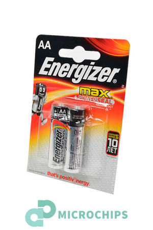 Батарейка Energizer MAX+Power Seal LR6/AA 2BP
