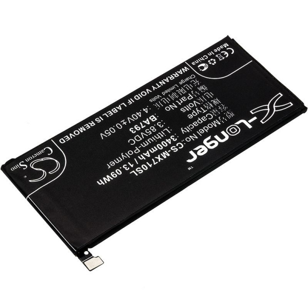 Аккумулятор для Meizu Pro 7 Plus 3400mah