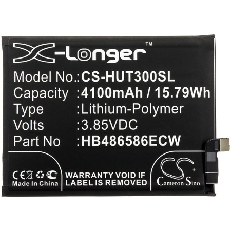 Аккумулятор для Huawei Honor V30 (HB486586ECW) 4100mAh
