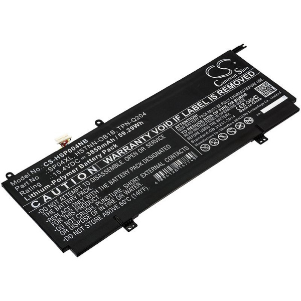Аккумулятор для HP Spectre X360 13T-AP000 3850mAh