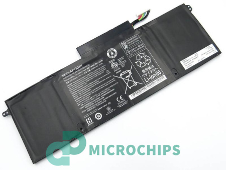 Аккумулятор (батарея) AP13D3K для ноутбукa Acer Aspire S3-392, S3-392G, 6060mAh, 7.5B (оригинал)