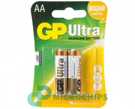 Батарейка GP Ultra LR6/AA 2BP