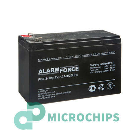 Аккумулятор Alarm Force FB 7.2-12 (AGM, 7.2Ah)