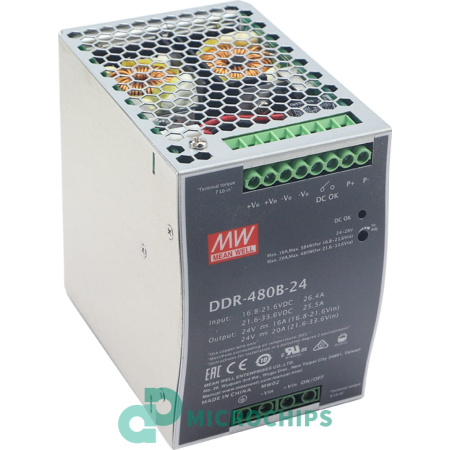 DC-DC преобразователь Mean Well DDR-480B-24