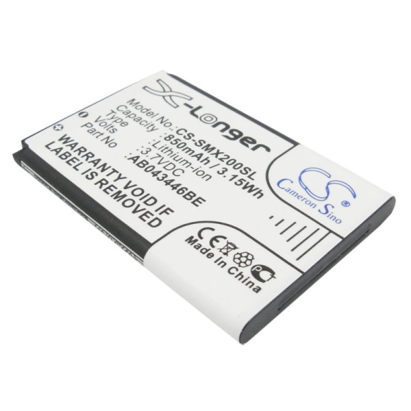 Аккумулятор для Samsung AB043446BE, AB463446BU, AB553446BU 850mah