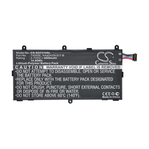 Аккумулятор для Samsung Galaxy Tab 3 7.0 T210, T211, P3200, P3210 (T4000E) 4000mah