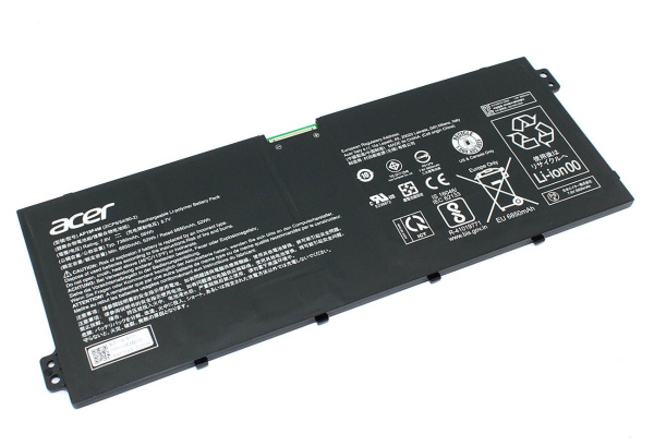 Аккумулятор (батарея) AP18F4M для ноутбука Acer ChromeBook 715 CB715-1WT, 7.6V, 6850mAh