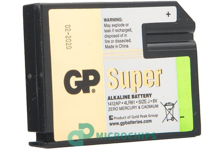Купить Батарейка GP Super 4LR61 1BP Батарейка GP Super 4LR61 1BP