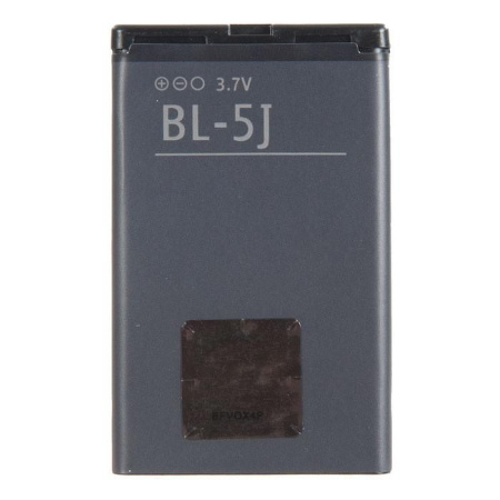 Аккумулятор BL-5J для Nokia 5230, 5235, 5800, N900, 200, 302, 510, 520, 525, 530 Dual, X6, C3, X1-00, X1-01, 3.7В, 1320мАч