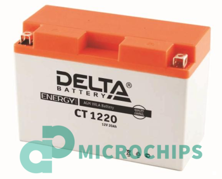 Аккумулятор Delta CT 1220 (AGM, 20Ah)