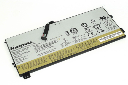 Аккумулятор (батарея) для ноутбука Lenovo Flex 2 Pro-15(L13M4P61), 7.4V, 6200mAh черная (оригинал)