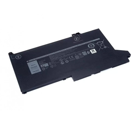 Аккумулятор (батарея) PGFX4, DJ1J0 для ноутбука Dell Latitude E7280, E7380, E7480, 42Wh, 11.4V, 3500mAh (оригинал)