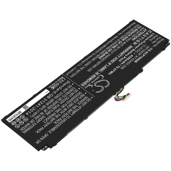 Аккумулятор для Acer ConceptD 9 CN917-71, Predator Helios 700 PH717-71 серий (AP18A5P) 4550mAh