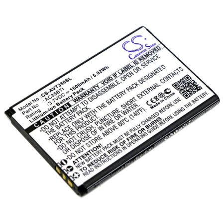 Аккумулятор для Archos 35b Titanium 1600mah