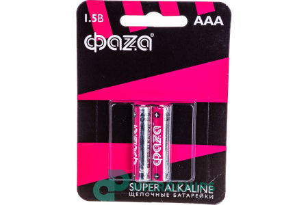 Купить Батарейка ФАZА LR03/AAA 2BP Батарейка ФАZА LR03/AAA 2BP