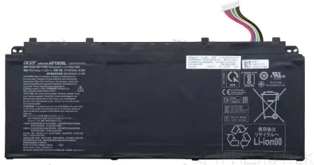 Аккумулятор (батарея) для ноутбука Acer Swift 5 SF514-51, Aspire S5-371, ChromBook cb5-312, 4030mAh, 11.55V (оригинал)
