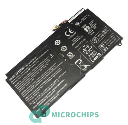 Аккумулятор (батарея) AP13F3N для ноутбука Acer Aspire S7-391-6822, S7-392, S7-393, 7.5V, 6280mAh (оригинал)