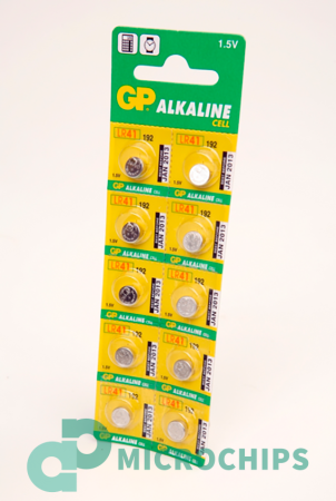 Батарейка GP LR41 (192) 10BP