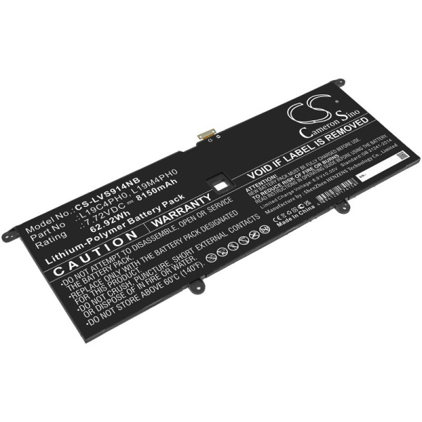 Аккумулятор для Lenovo Yoga Slim 9 14ITL05(82D1) серии (L19C4PH0) 8150mah