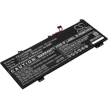Аккумулятор для Lenovo Air 14, Flex 6-14, IdeaPad 530S-15IKB, Yoga 530 серии (L17C4PB0) 5800mAh