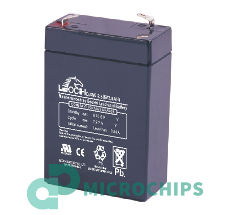 Аккумулятор Leoch DJW 6-2.8 (AGM, 2.8Ah)